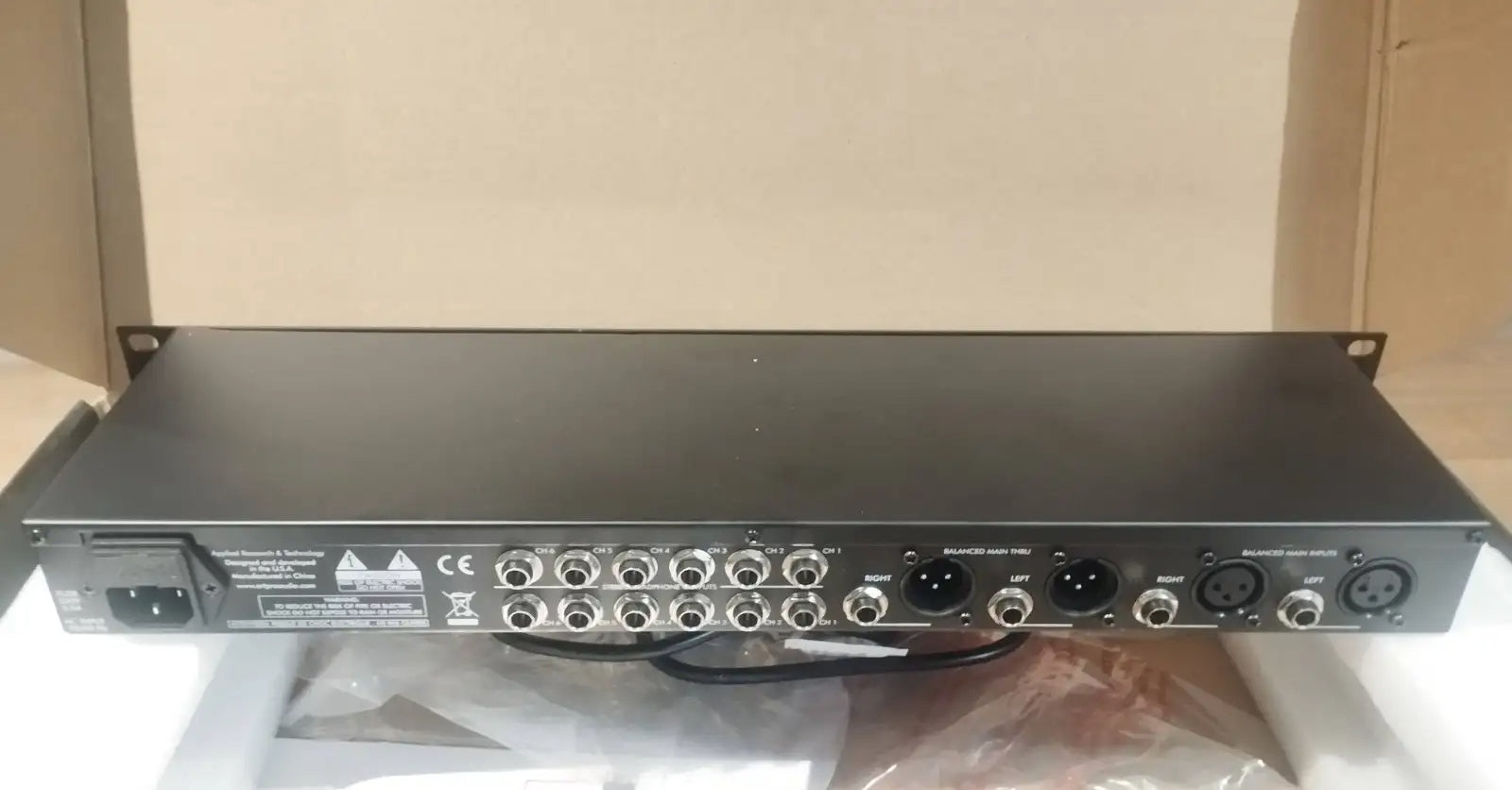 Art HeadAmp6 6-Channel Headphone Amplifier — Rackmount Studio Distribution