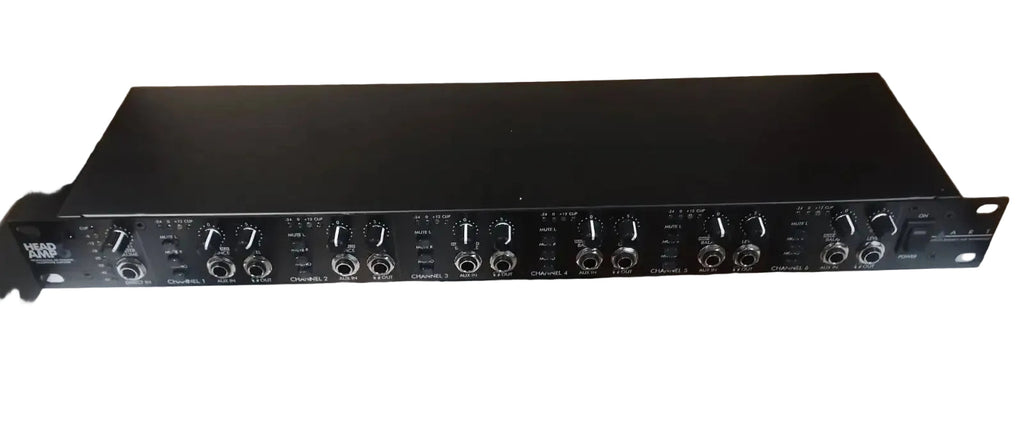 Art HeadAmp6 6-Channel Headphone Amplifier — Rackmount Studio Distribution