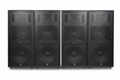 Carvin TRX-153 3-Way 15" Passive PA Speakers (Set of 4)