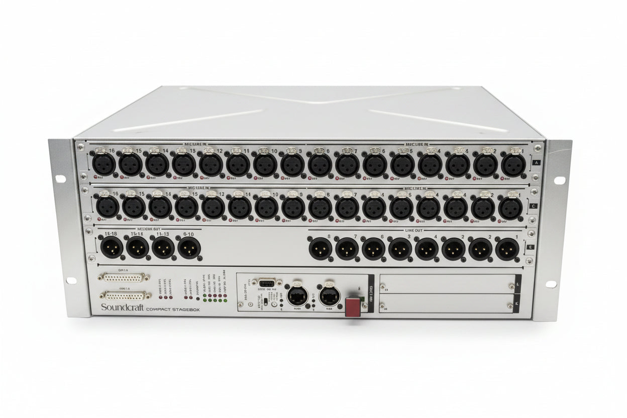 Soundcraft Si32 Compact and SiCompact digital stagebox