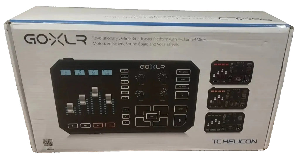 TC Helicon GO XLR 4 channel mixer