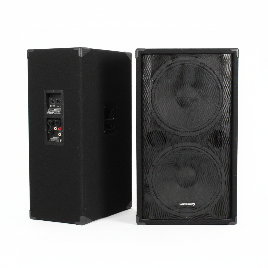 Community XP-509 1000W Dual 15" Passive PA Subwoofer