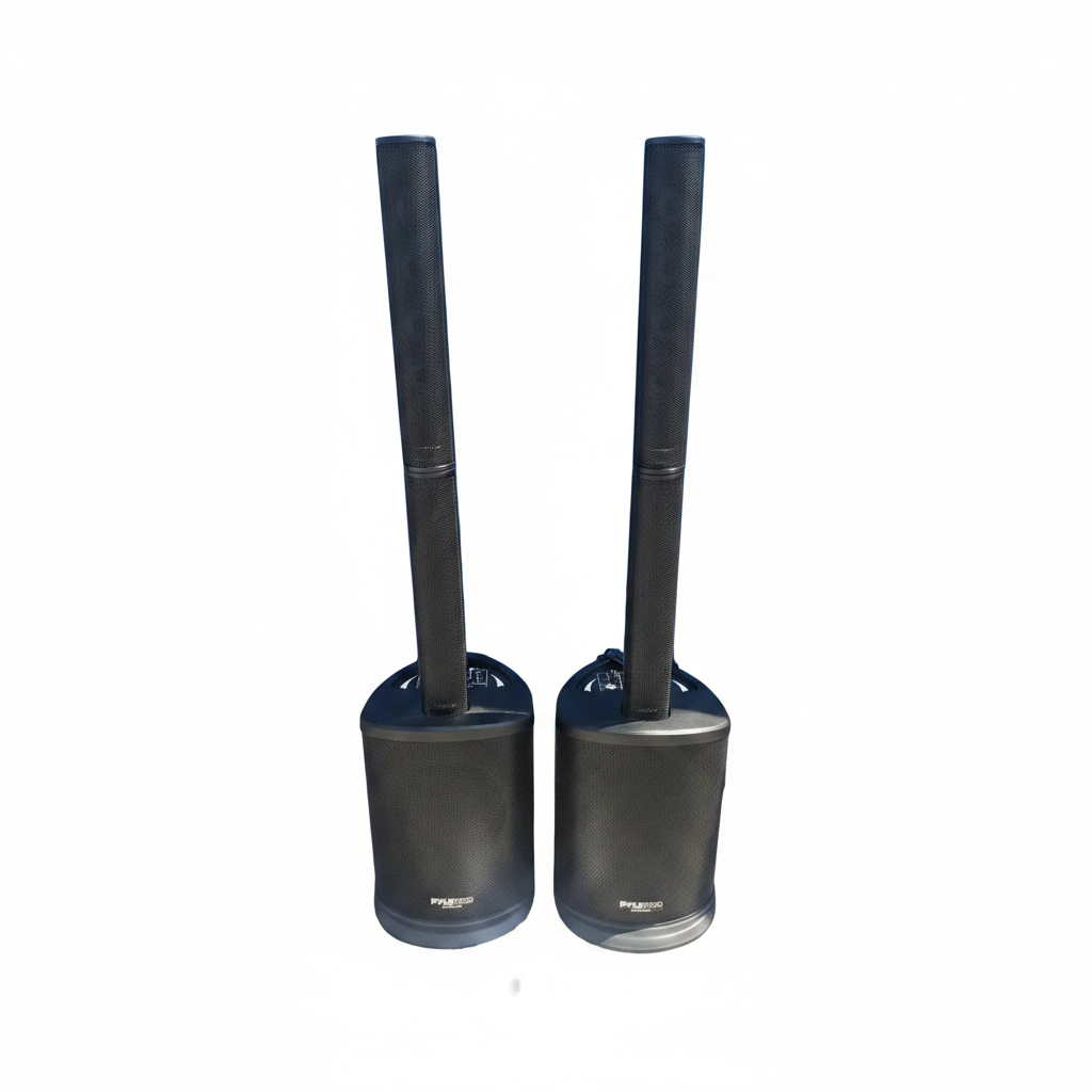 Pyle Pro PADHUSB8 Active Column Array Speakers with Subwoofer