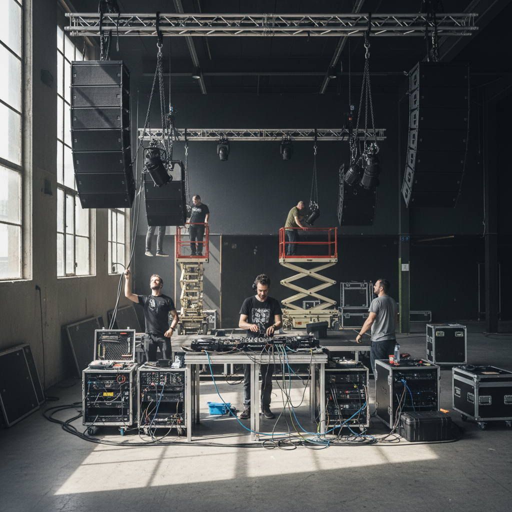 Realistic installation photo